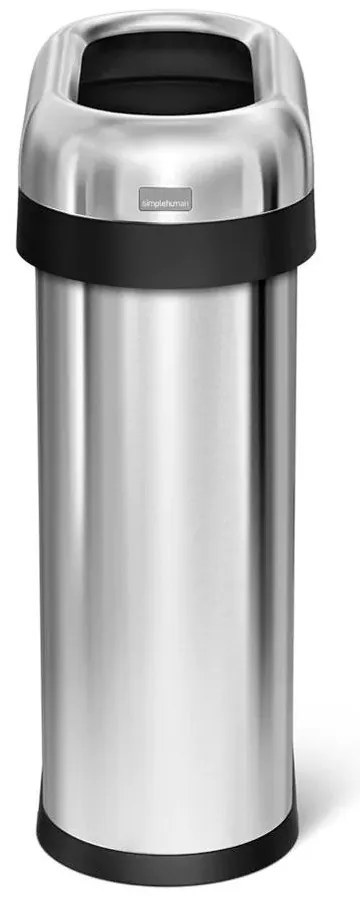 Rozsdamentes acél szemetes 50 l - simplehuman