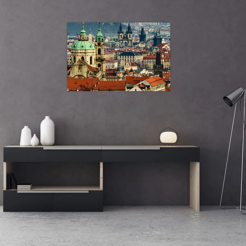 Kép - Prágai panoráma (90x60 cm)