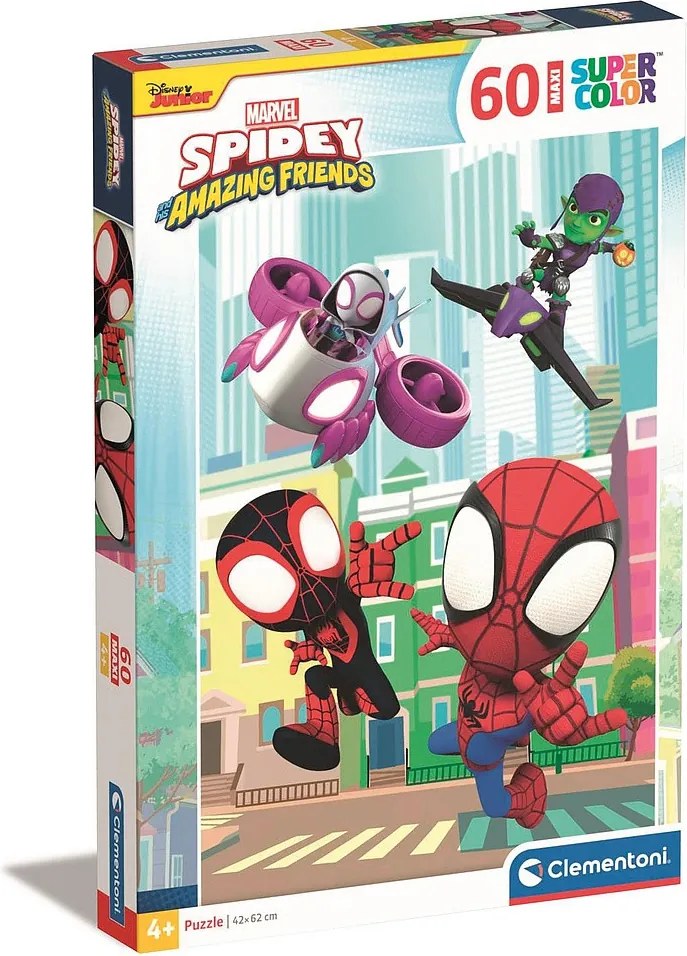 Pókember Spidey 60 db-os maxi puzzle Clementoni