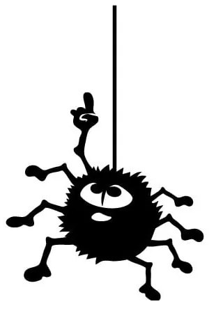 Hanging Spider falmatrica - Ambiance