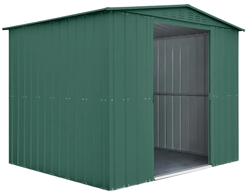 fém kerti ház GLOBEL 108 ZÖLT + napfénytető LG2501