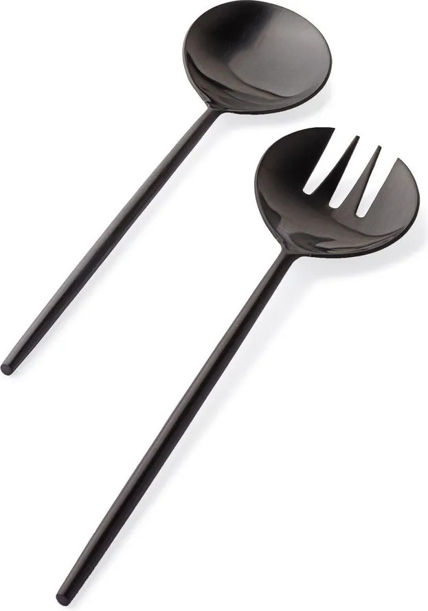 Rozsdamentes acél salátaszedő 2 db-os Bronte – Bizzotto