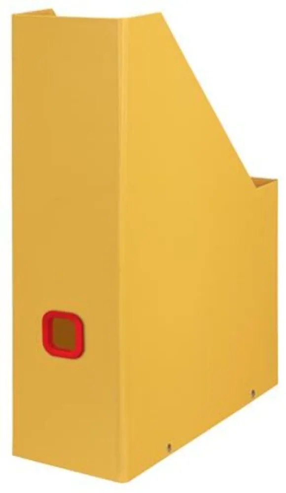 Iratpapucs, PP/karton, 95mm, LEITZ Cosy Click&Store, melegsárga (E53560019)