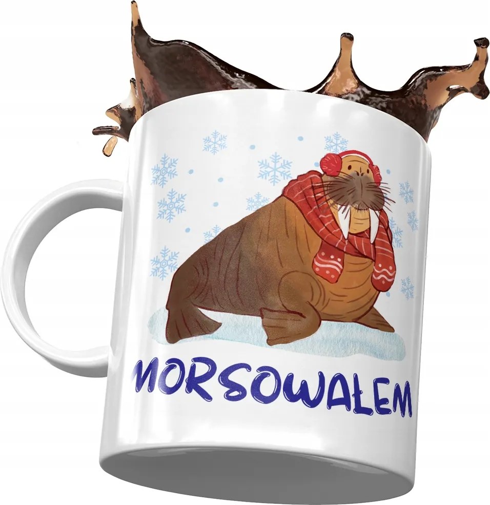 Bögre Vicces Rozmár Ajándék Nyomtatott Fotóval