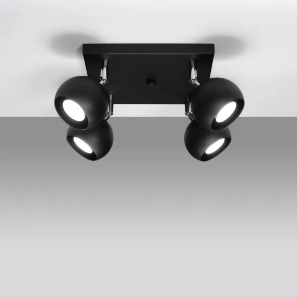 Sollux SL.0446 - Mennyezeti spotlámpa OCULARE 4xGU10/10W/230V