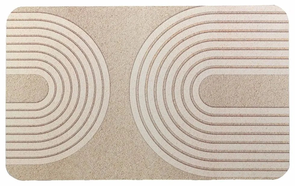 Világosbarna fürdőszobai kilépő 50x80 cm Adriel – douceur d'intérieur