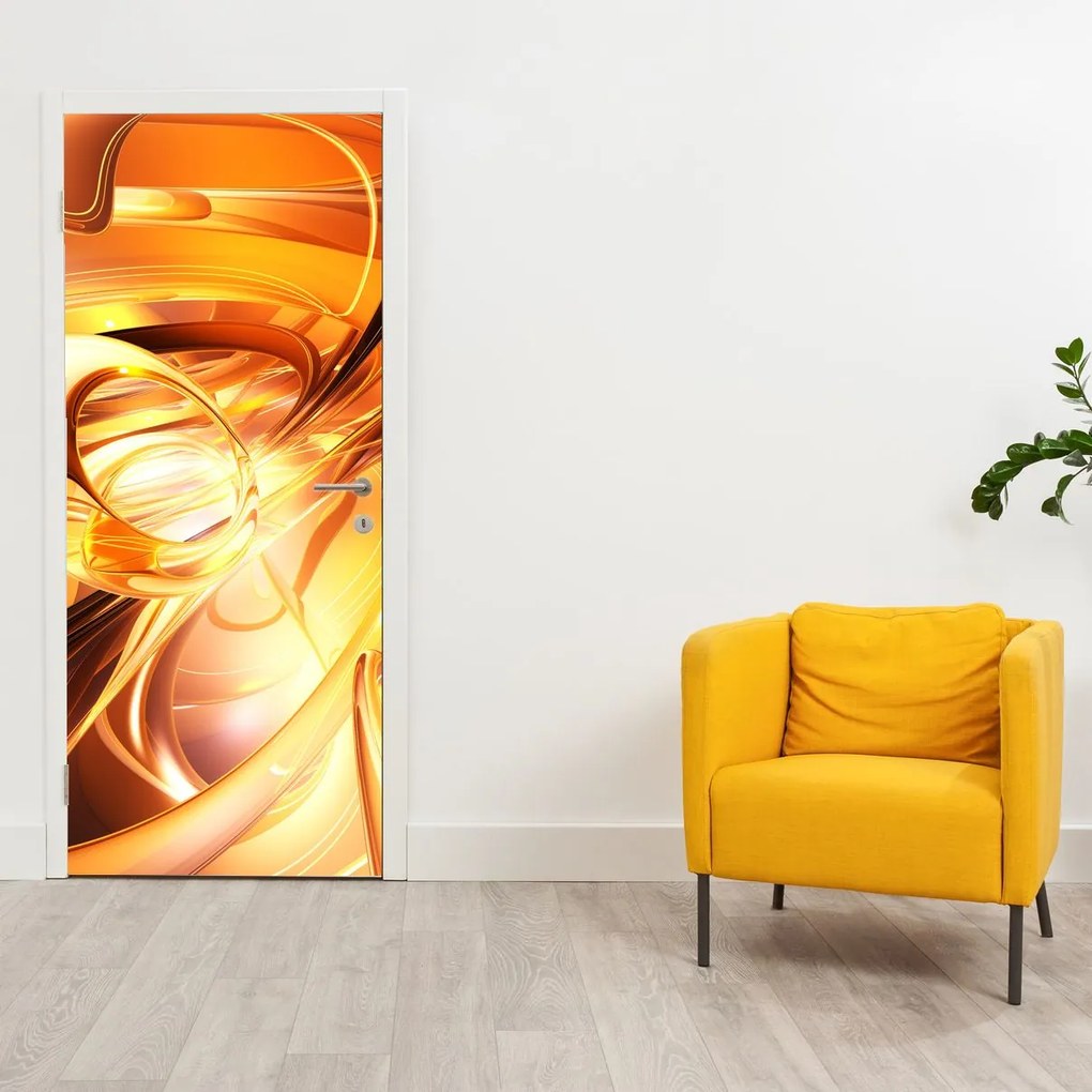 Fotótapéta ajtóra - Absztrakció (95x205cm)
