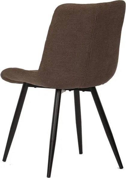 Étkezőszék, barna, szövet, CT-382 BR2
