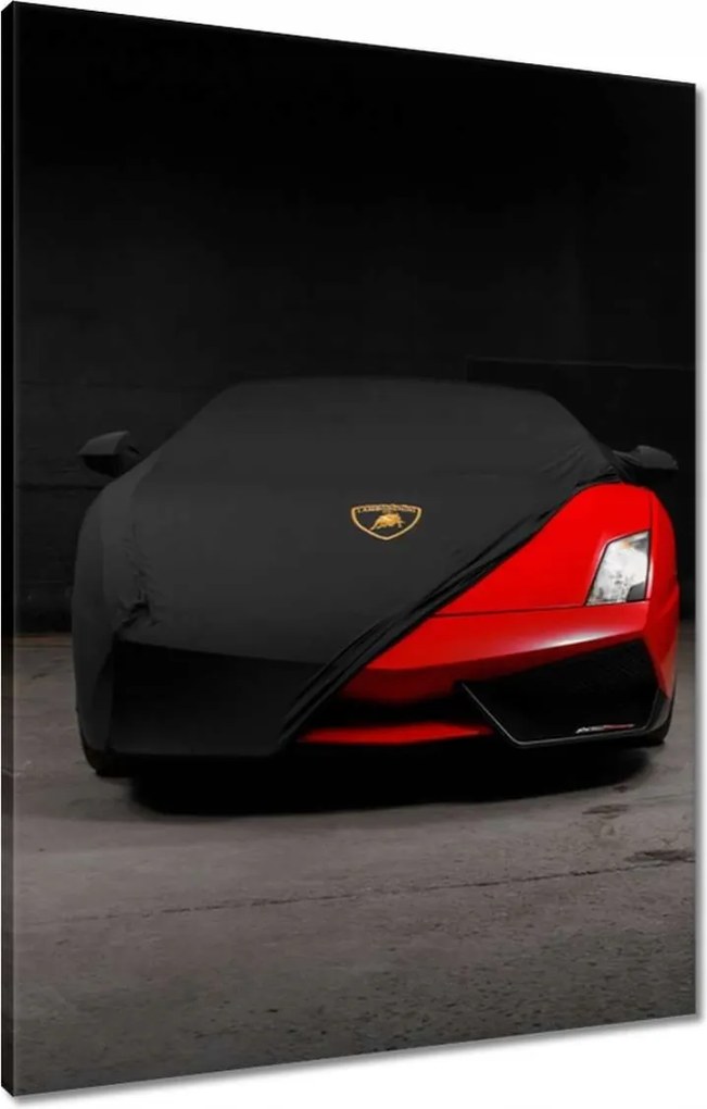 Vászonkép 60x80 Piros sportautó