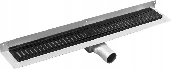 Gelco Manus Black lineáris lefolyó Onda grillráccsal