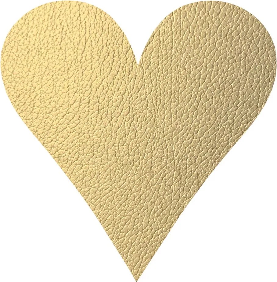 Öko bőr tányéralátét 30x30 cm Heart Hippo – LIND DNA