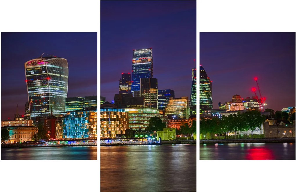 Kép - esti London (90x60 cm)