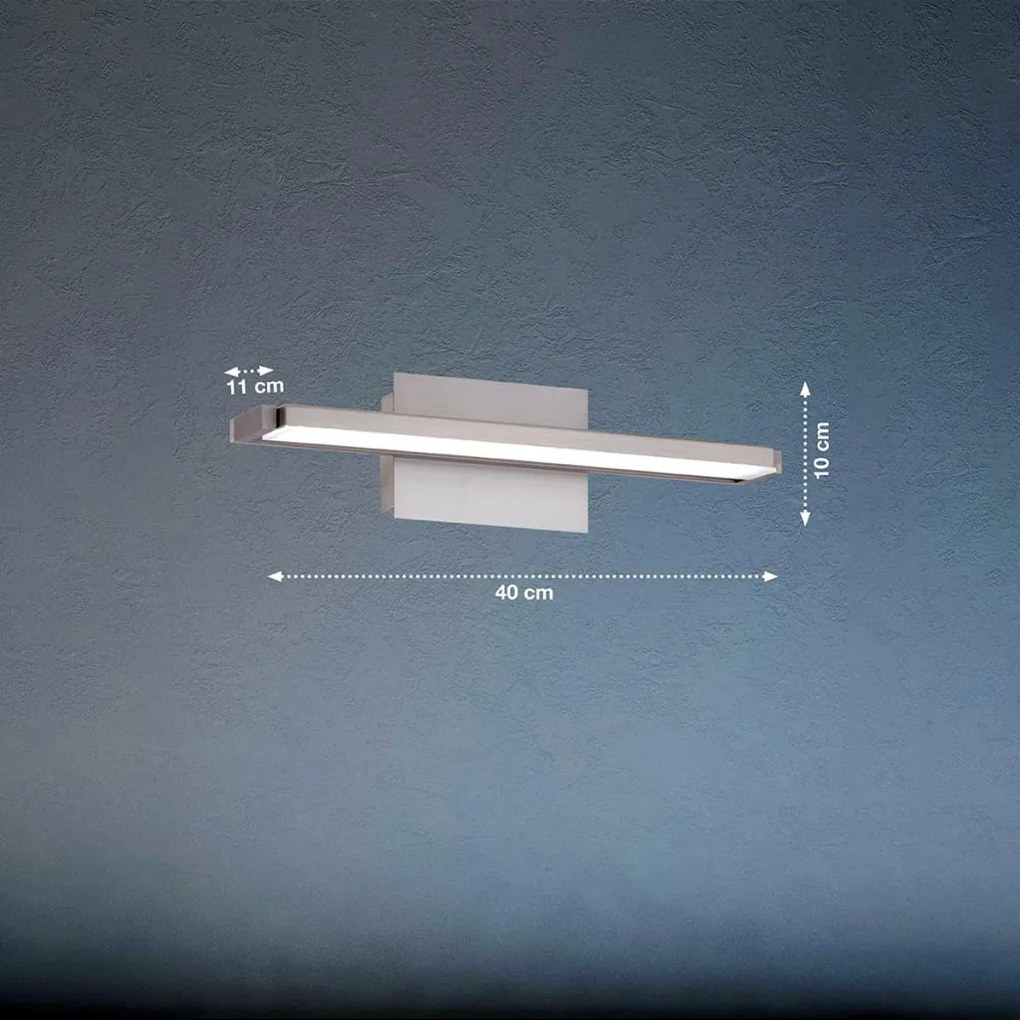 FISCHER & HONSEL30054 PARE Modern Képvilágító lámpa Nikkel LED IP20