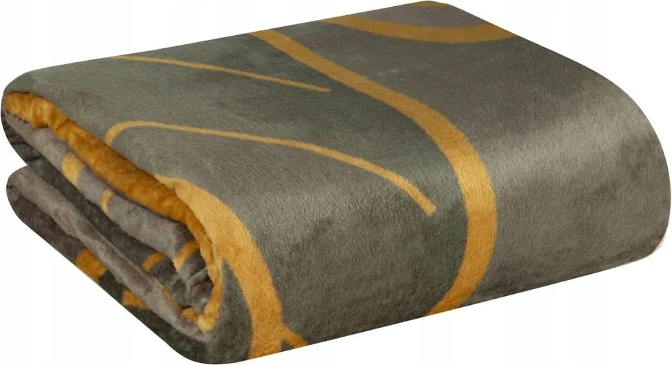 Ágytakaró ALISMA2 150x200 barna/bézs