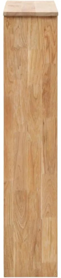 tömör diófa cipősszekrény 55 x 20 x 104 cm