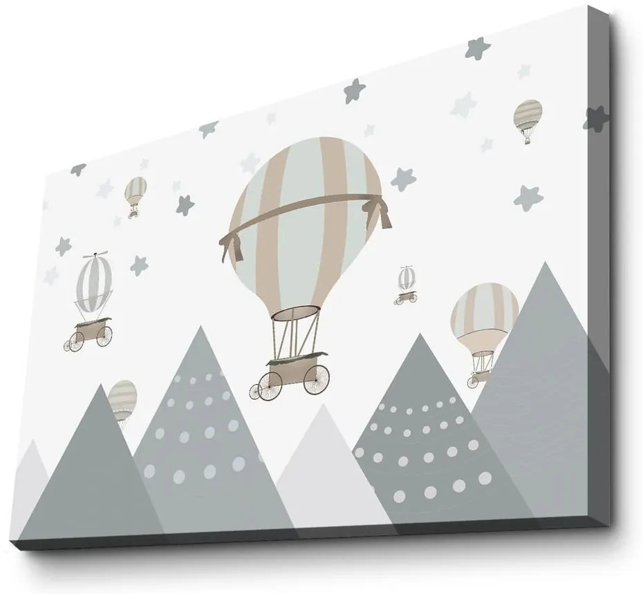 Gyerekszoba kép 45x70 cm Balloon – Wallity