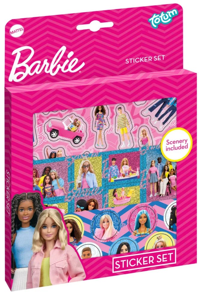 Barbie Malibu matrica szett
