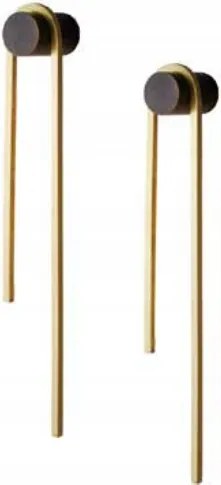 Pendosa Fali lámpa 60 cm 10W Led sárgaréz fekete