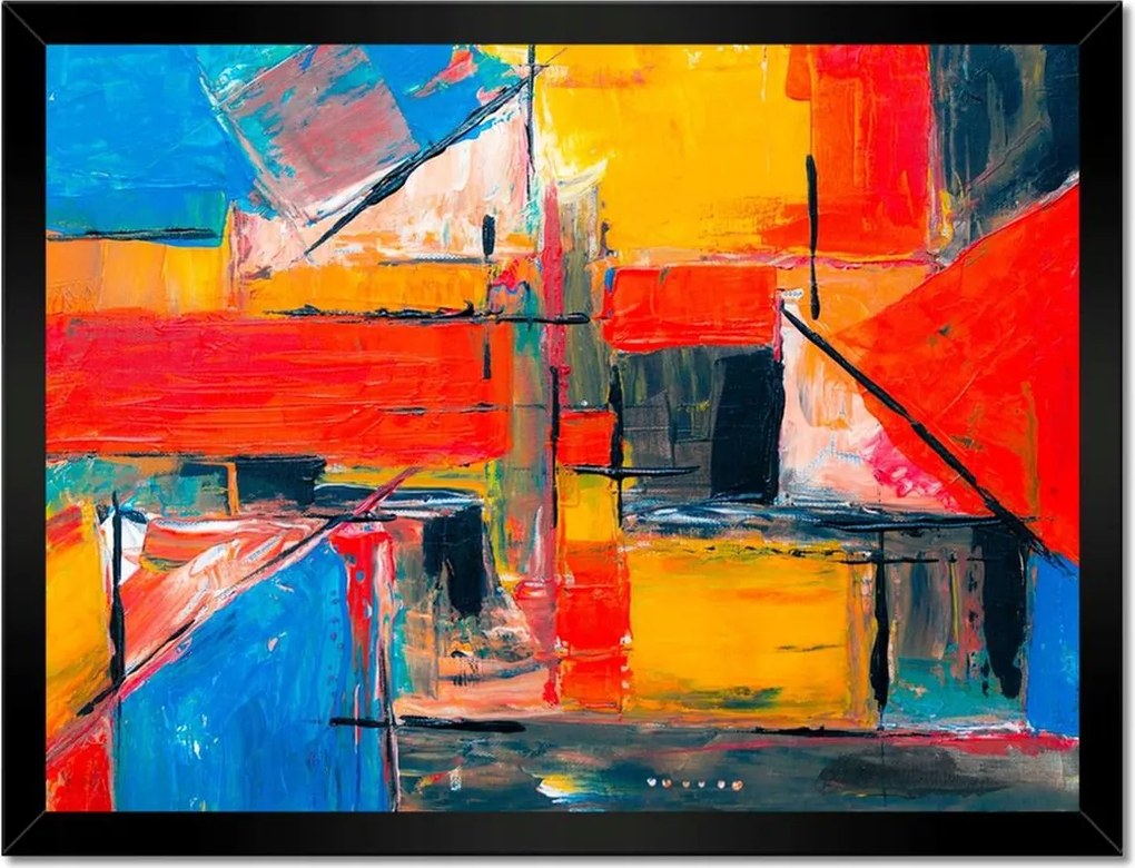 Poszterek keretben 40x30 Absztrakt Earl