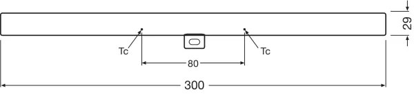 LED Dimmelhető fénycső S14d/3W/230V 2700K 30 cm CRI 90 - Osram