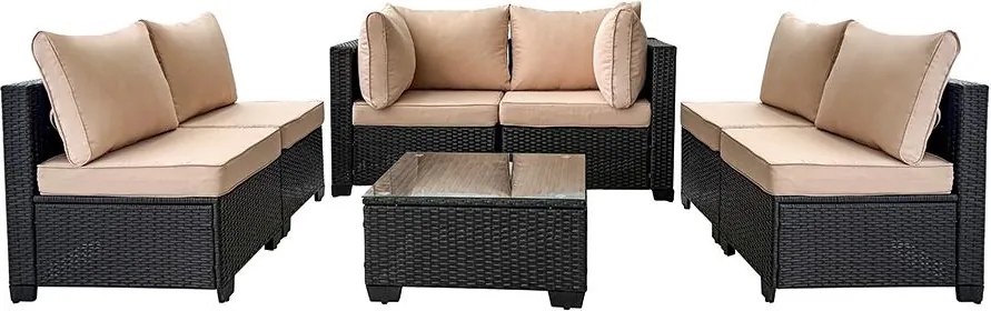 Avenberg ESPERANZA Kerti rattan ülőgarnitúra