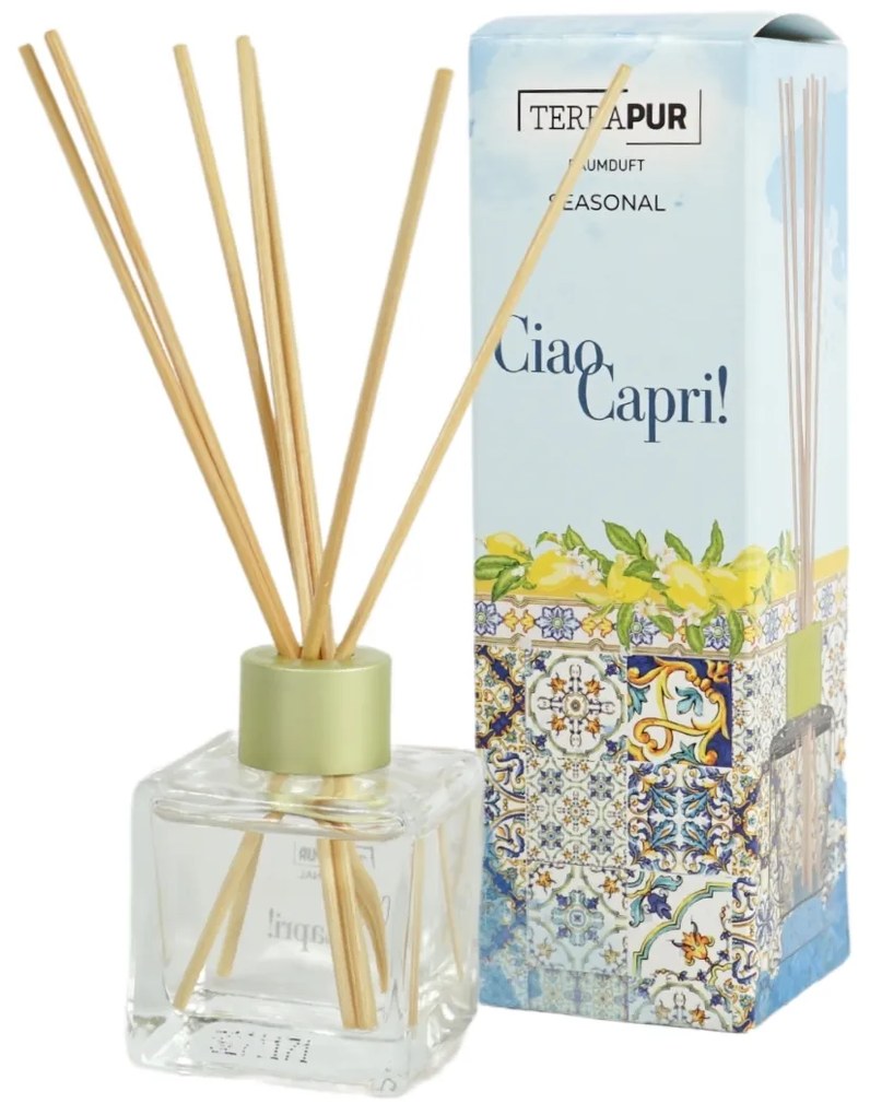 Pálcás aroma diffúzor SEASONAL CIAO CAPRI 50 ml