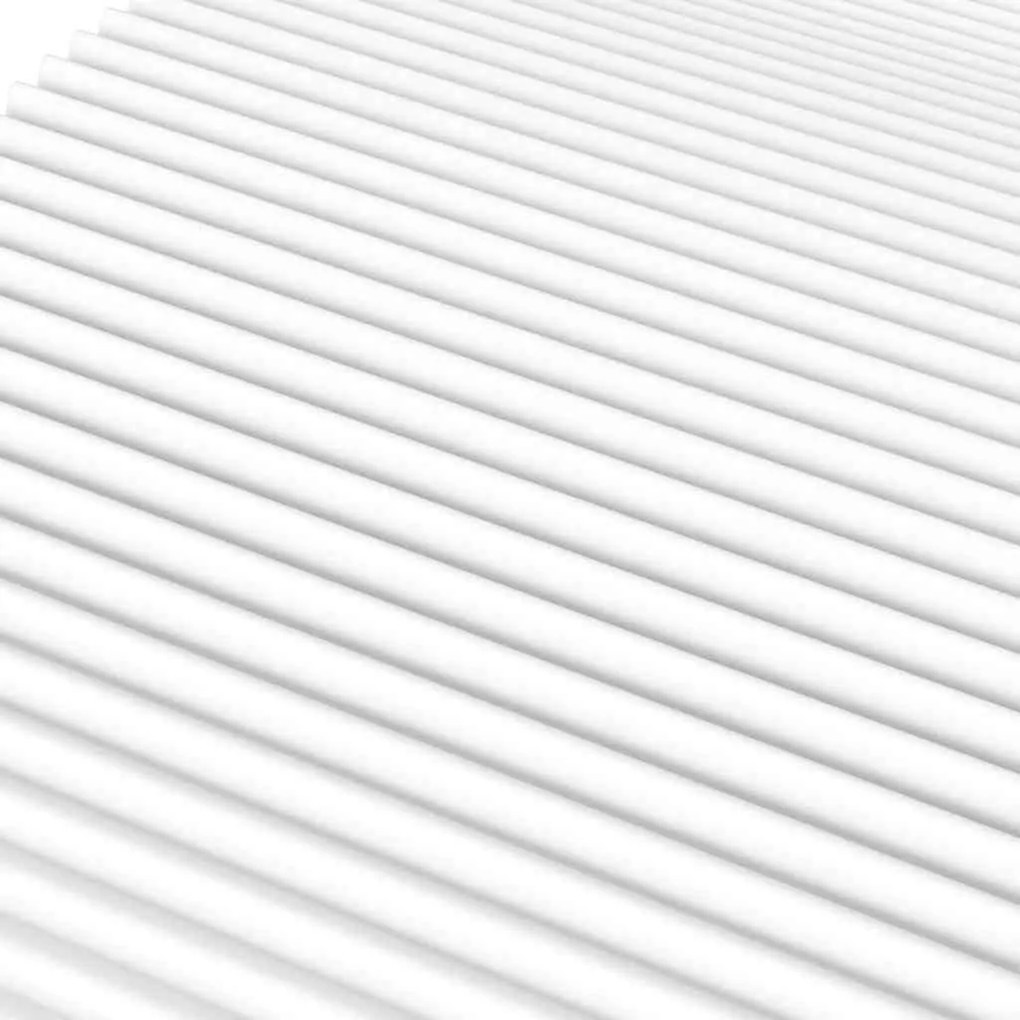 fehér H2/H3 keménységű habmatrac 200 x 220 cm