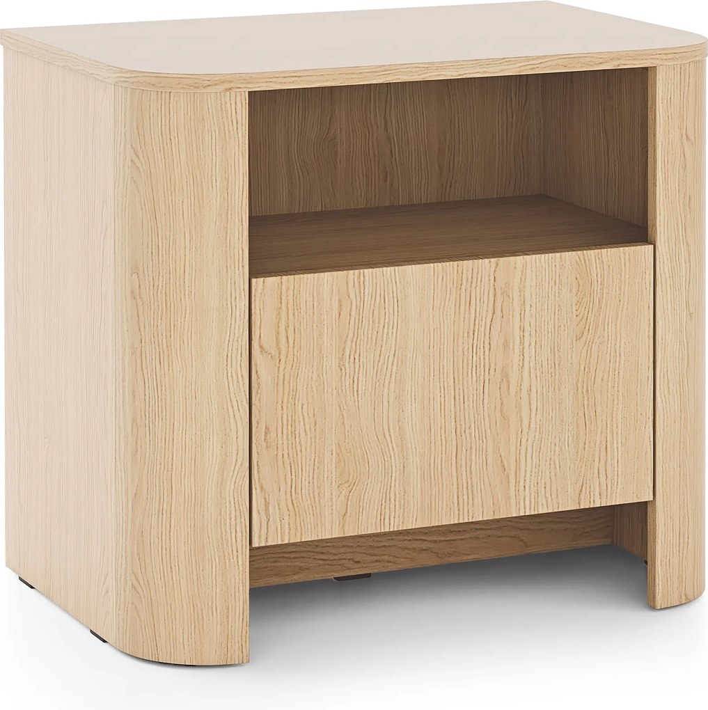 Sorrenti éjjeliszekrény 58 cm – vicenza tölgy