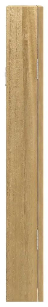 falra szerelhető tükrös ékszerszekrény 30x8,5x67 cm