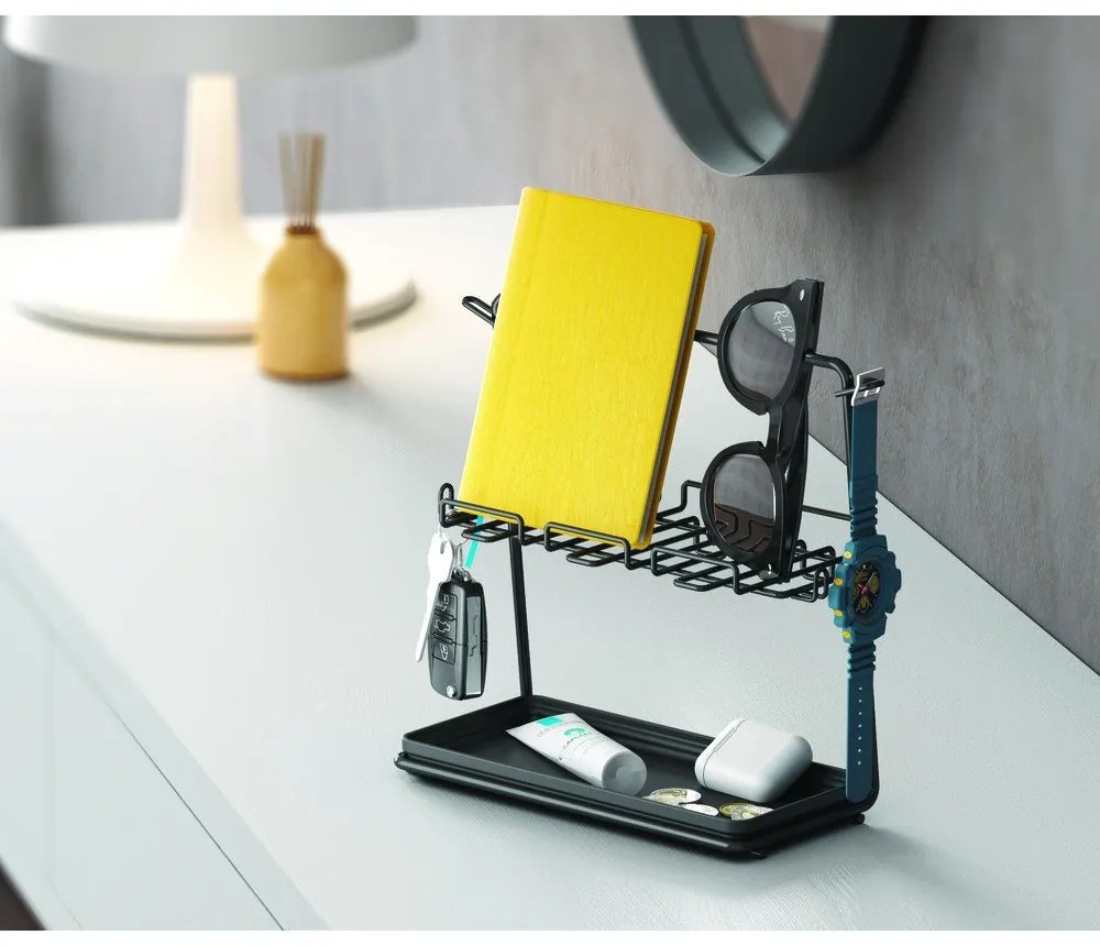 My Pocket fekete irodai rendszerező - Metaltex