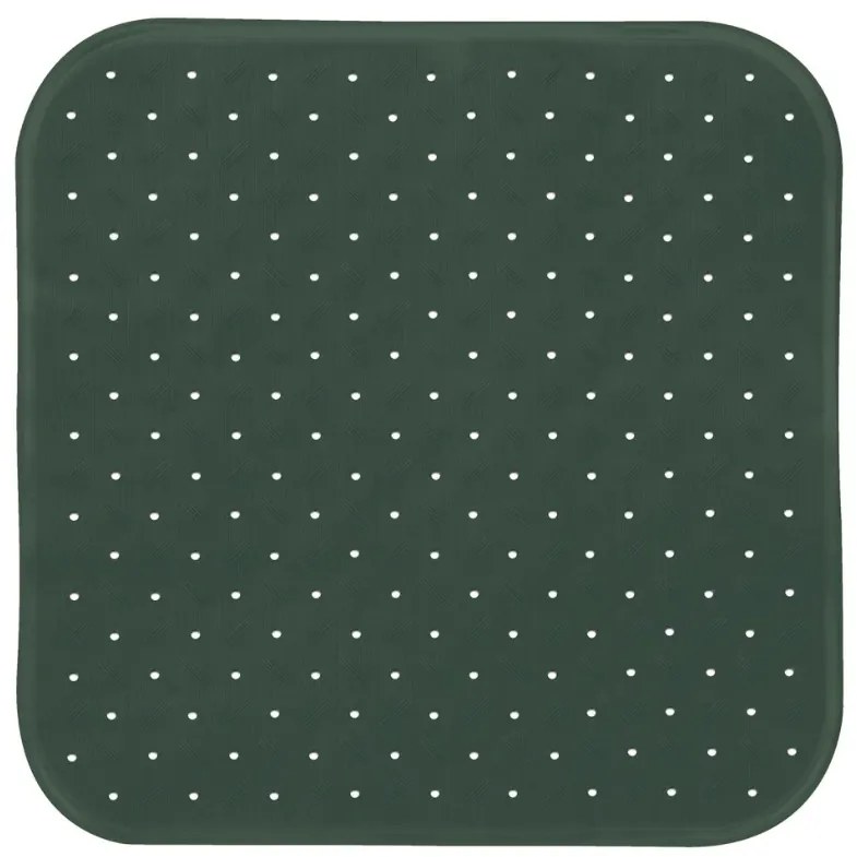 Spirella CLASS Premium csúszásgátló zuhanytálca, sötétzöld, 54 x 54 cm