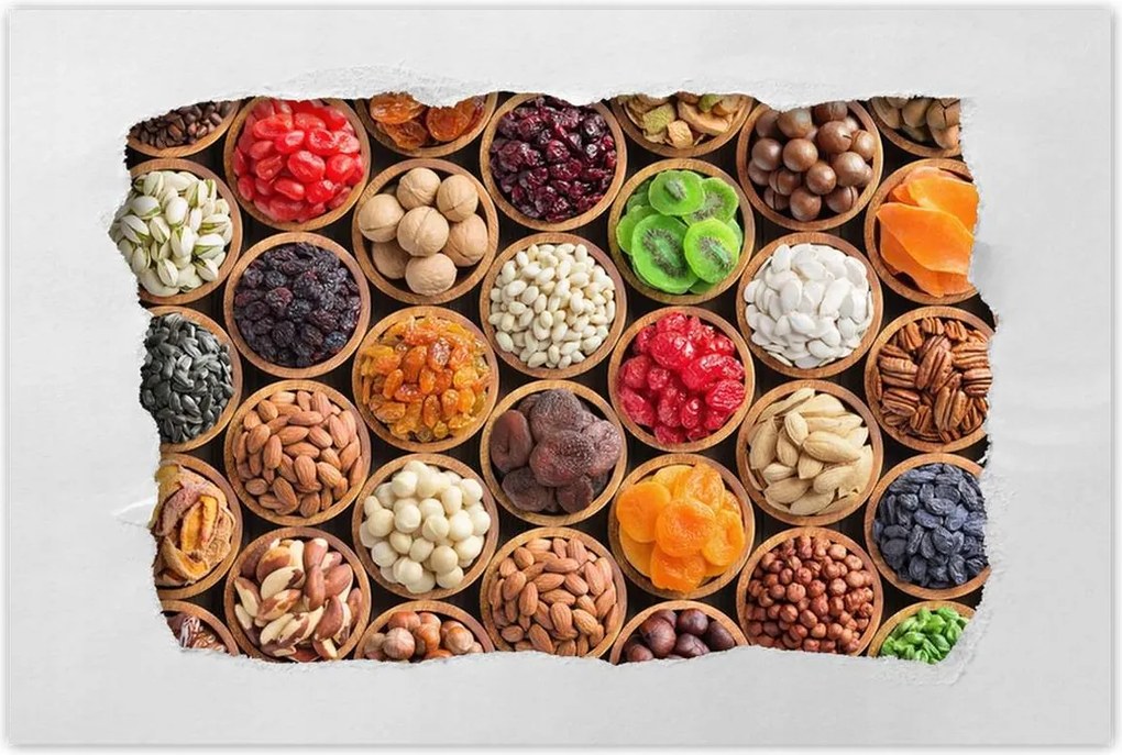 Poszterek 60x40 Fűszerek gyógynövények tálak