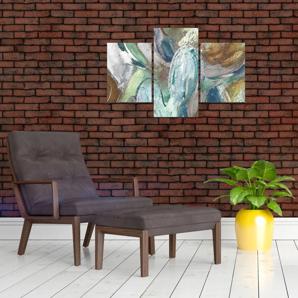 Kép - Absztrakt figurás festészet (90x60 cm)