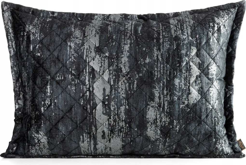 Párnahuzat BLINK43 50x70 cm fekete bársony díszpárnahuzat Glam