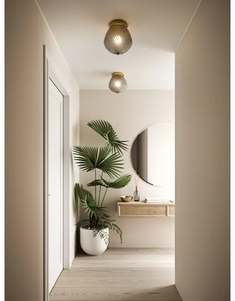 Nordlux - Mennyezeti lámpa ORBIFORM 1xE27/40W/230V arany