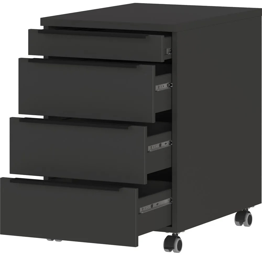 Antracitszürke szekrény 42x63 cm Mailand – Germania