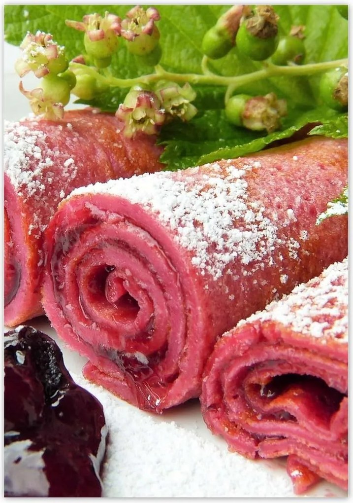 Poszterek 70x100 Málnás finomságok Gyümölcsök