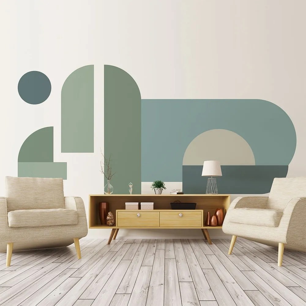 Matrica falra 90x185 cm Amazonian Arches – Ambiance