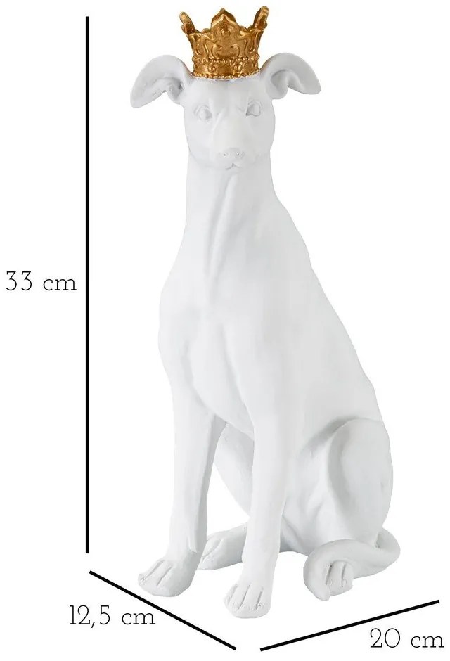 Poligyanta szobor 33 cm Dog – Mauro Ferretti