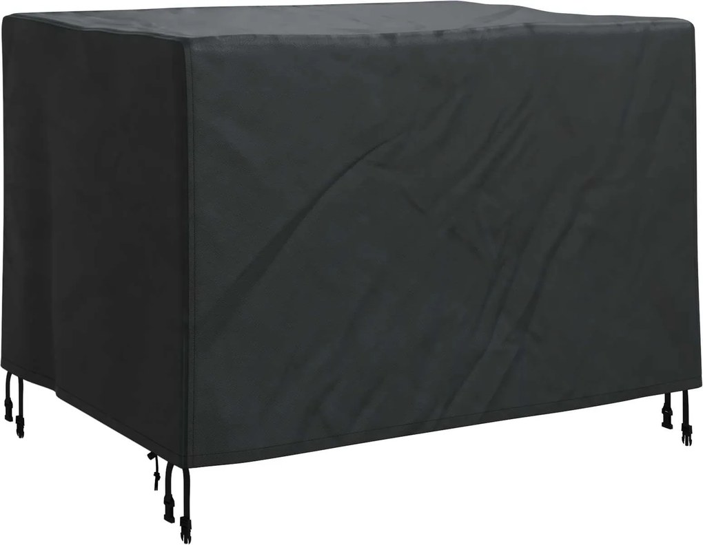 vidaXL Bútor takaró Fekete 110 x 84 x 70 cm 420D Oxford Szövet