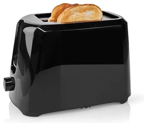 Nedis KABT150EBK - Kenyérpirító két hellyel 700W/230V fekete