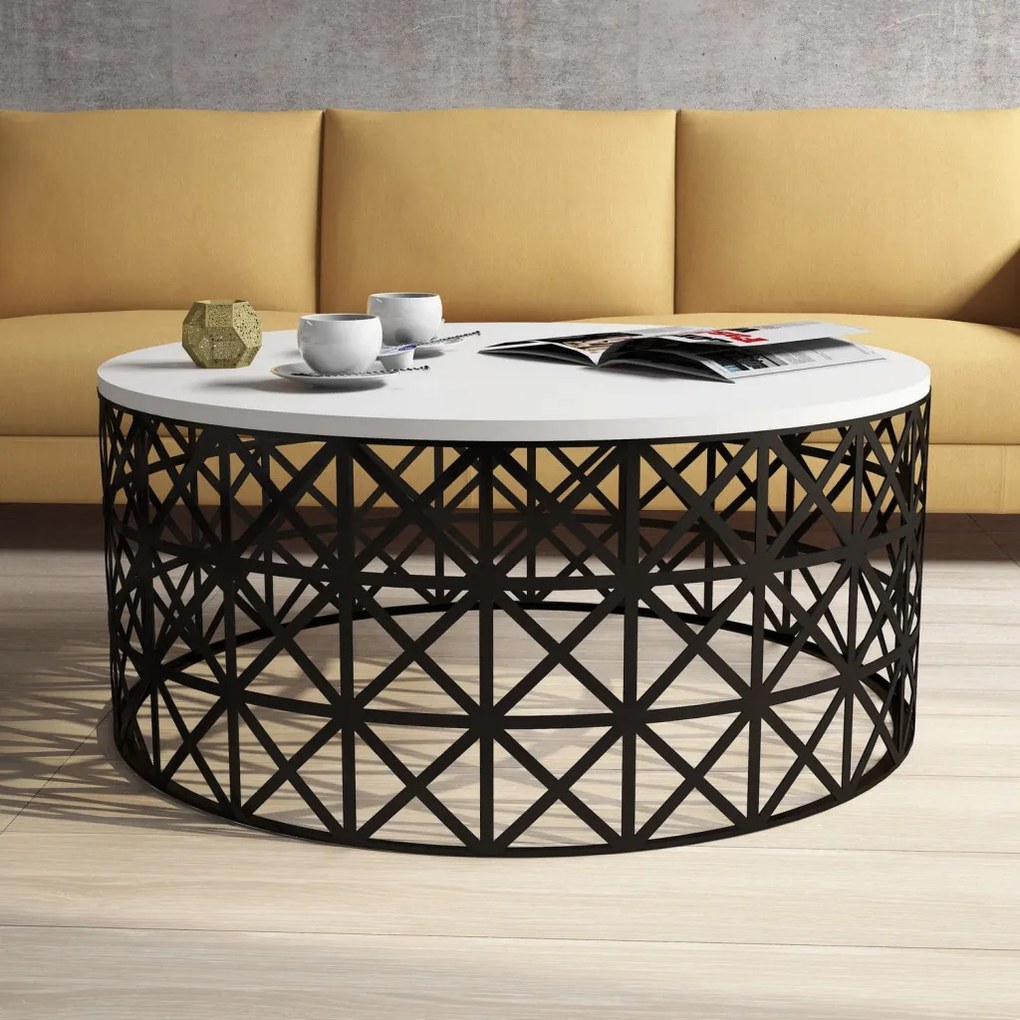 Selin Metal Ferforje - White