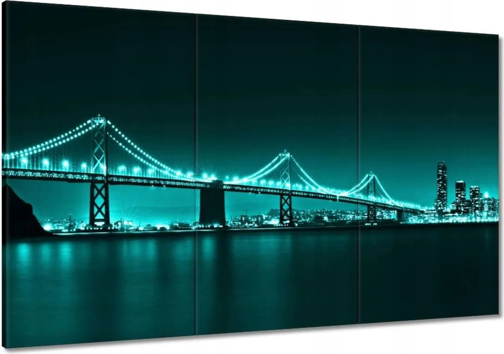 Képek 120x80 Türkiz kilátás híd