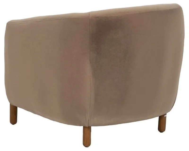 Világosbarna fotel – Ixia