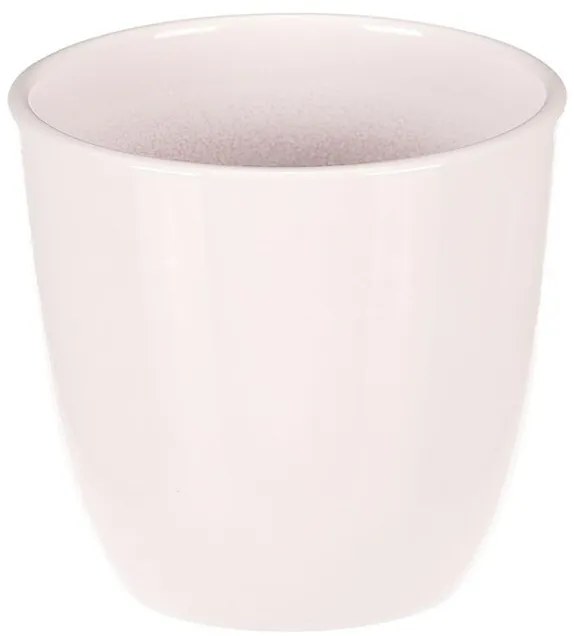 Kerámia virágtartó Terakota, átmérő 10 cm, fehér