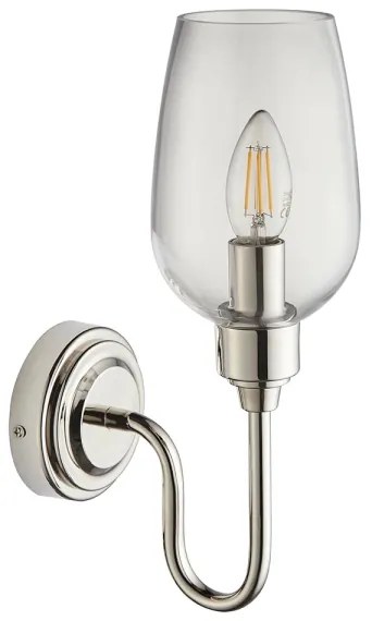 Endon 103316 - Fali lámpa STOURTON 1xE14/6W/230V fényes króm