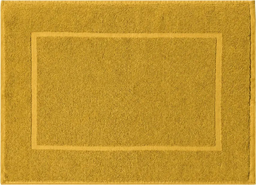 Hotel fürdőszobaszőnyeg COMFORT COLOR 50 x 75 cm, mustár