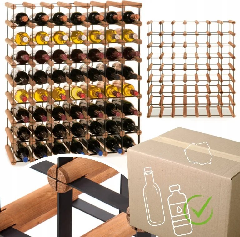 Bortartó állvány bortartó állvány Pet palacktartó szekrény Nagy 56cipő Eko