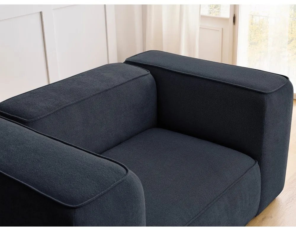 Sötétkék fotel Zephyr – Bobochic Paris