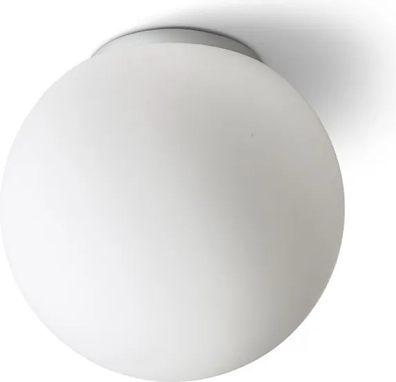 RENDL BOLLY 26 stropní opálové sklo/chrom 230V LED E27 15W IP44